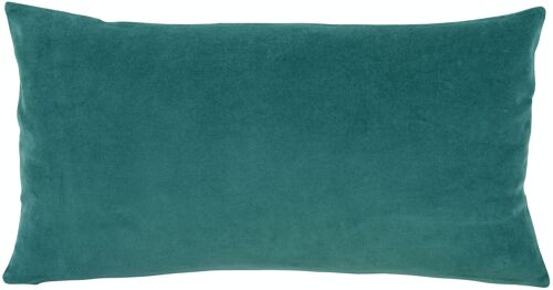 Coussin uni Elise Vert de gris 30 x 50 - 1308206000