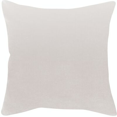 Coussin uni Elise Craie 45 x 45 - 1308218000