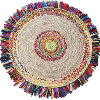 Tapis Ballas Multicolore diamètre 120 cm - 1030090012