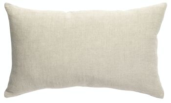 Coussin uni Zeff Naturel 30 x 50 - 2342080000 1