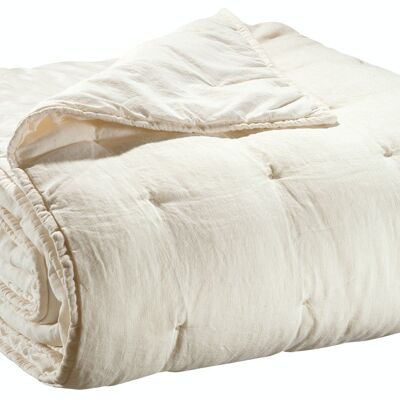 Manta de cama Stonewashed Zeff Craie 180 x 260 - 3045015000