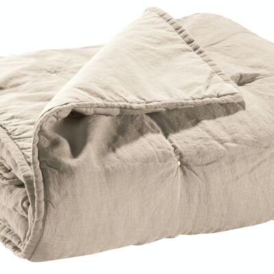 Bed throw Stonewashed Zeff Natural 180 x 260 - 3045080000