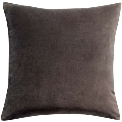 Coussin uni Elise Cacao 45 x 45 - 1308806000