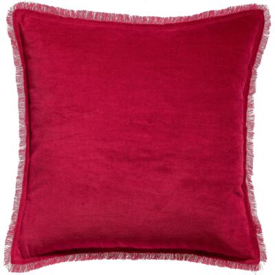 Plain cushion Fara Ruby 45 x 45 - 5015035000
