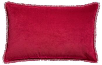 Coussin uni Fara Rubis 40 x 65 - 5743035000 1