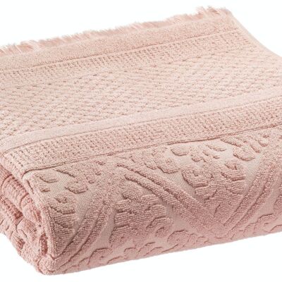 Plain bath towel Zoe Aubepine 100 x 180 - 2360530000