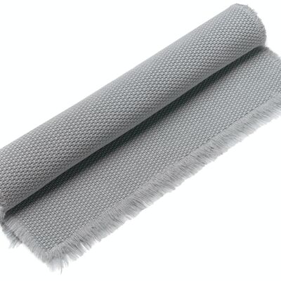 Tapis de bain uni Elly Perle 54 x 110 - 2368871000