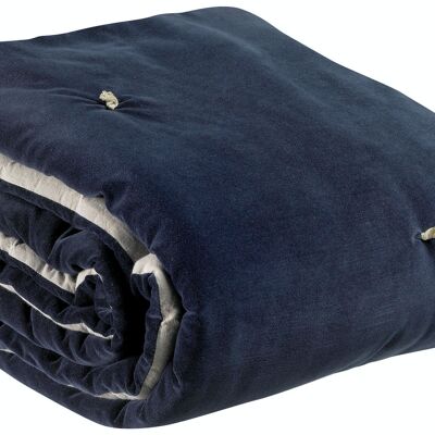 Manta punto anudado Elise Cobalt 140 x 200 - 2431069000