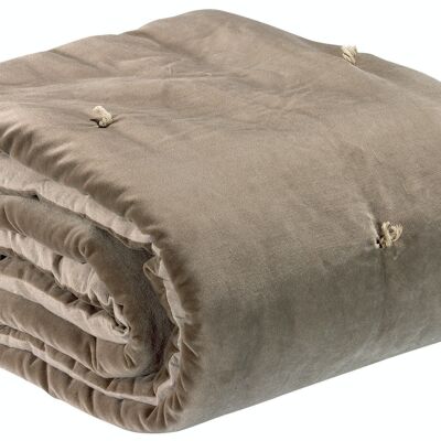 Manta punto anudado Elise Ficelle 140 x 200 - 2431080000