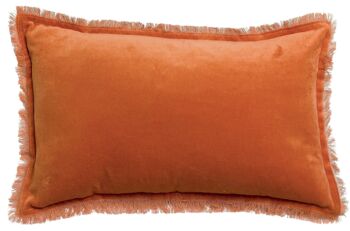 Coussin uni Fara Ambre 30 x 50 - 5019042000 1