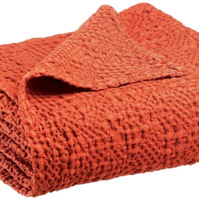 Tana Rooibos stonewashed throw 180 x 260 - 2276036000