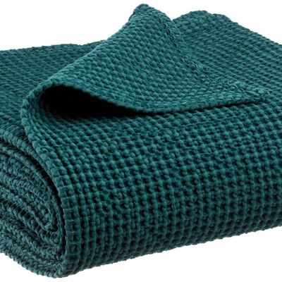 Plaid slavato Maia Petroleum 240 x 260 - 2344028000