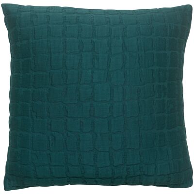 Coussin stonewash Swami Pétrole 45 x 45 - 2909028000