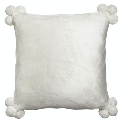 Cushion Tender Snow pompoms 45 x 45 - 3912010000