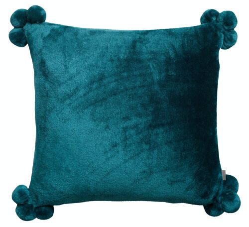Coussin Tender pompons Paon 45 x 45 - 3912066000
