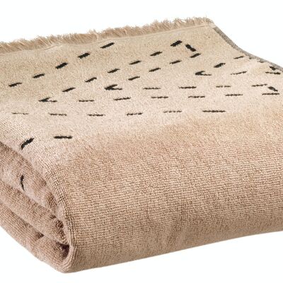 Julia Sesame bath towel 90 x 150 - 5079515000