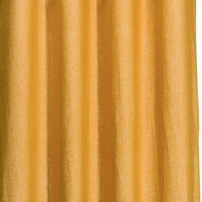 Stonewashed curtain Zeff Ocher 140 x 280 - 7045041000