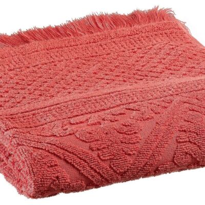 Einfarbiges Handtuch Zoé Brick 50 x 100 - 2360345000
