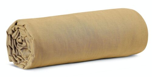 Drap housse Calita Gold 160x200 bonnet 30 cm - 8546004000