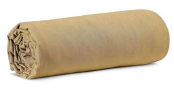 Drap housse Calita Gold 160x200 bonnet 30 cm - 8546004000 1