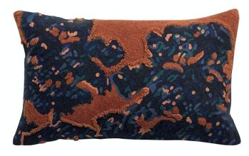 Coussin Mara brodé Ginger 30 x 50 - 3241045000 1