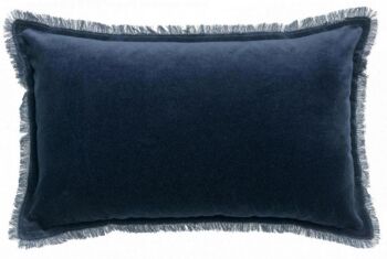 Coussin uni Fara Marine 30 x 50 - 5019069000 5