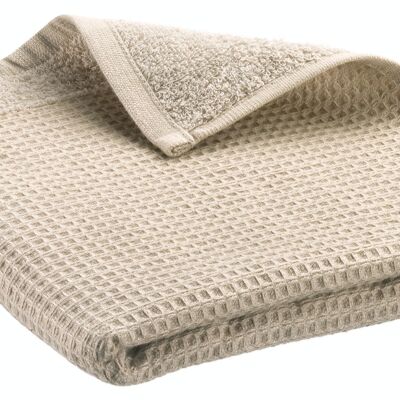 Recycled bath towel Abby Natural 90 x 150 - 1678580000