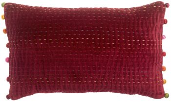 Coussin uni Gastounet Griotte 30 x 50 - 5039036000 3