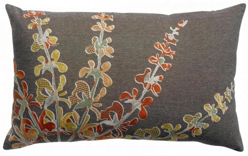 Coussin Gini brodé Carbone 40 x 65 - 1621070000