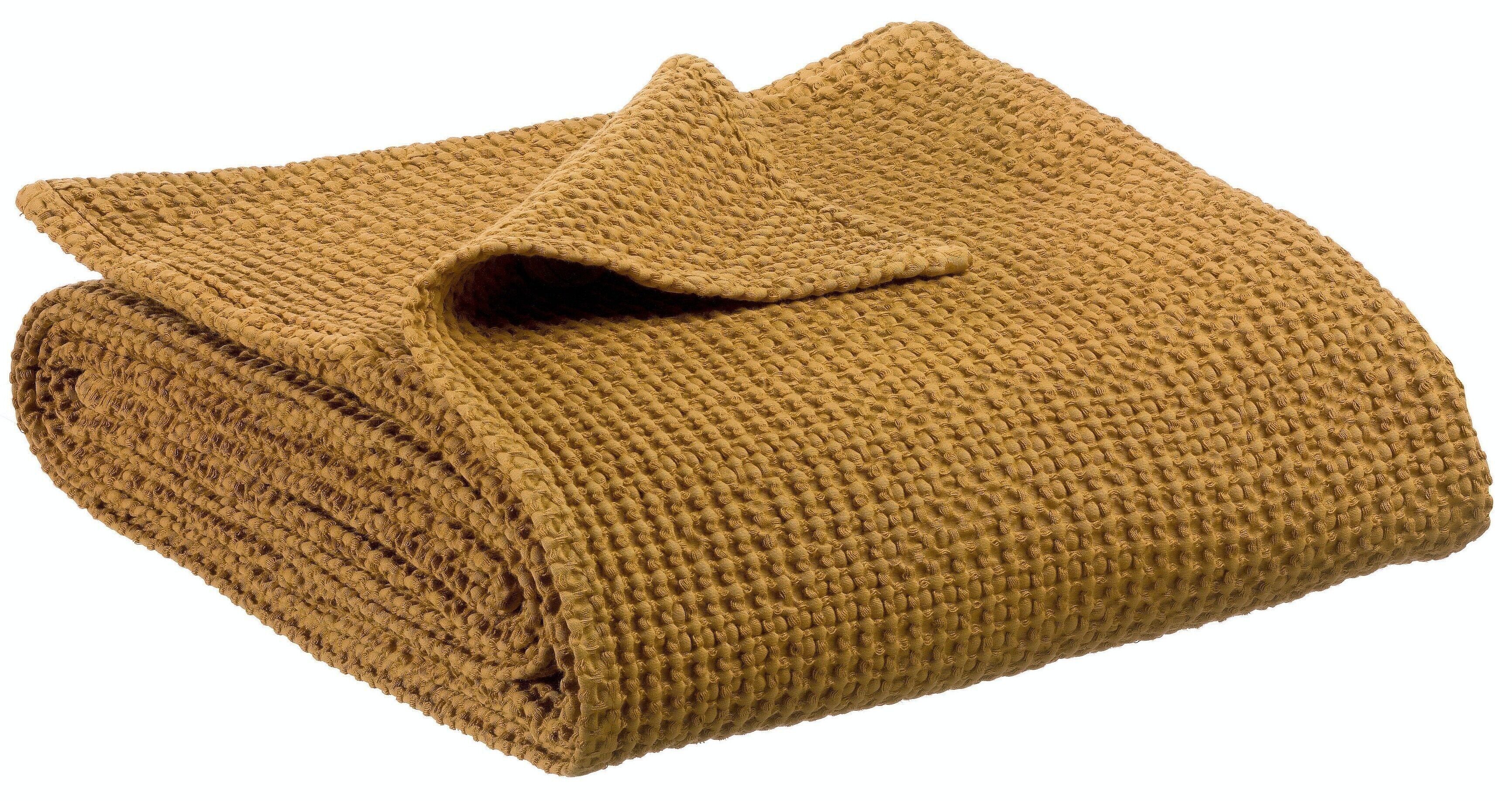 Maia Bronze riciclato plaid 140 x 200 - 1670040000