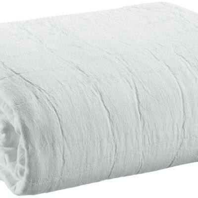 White Titou recycled throw 140 x 200 - 1642010000