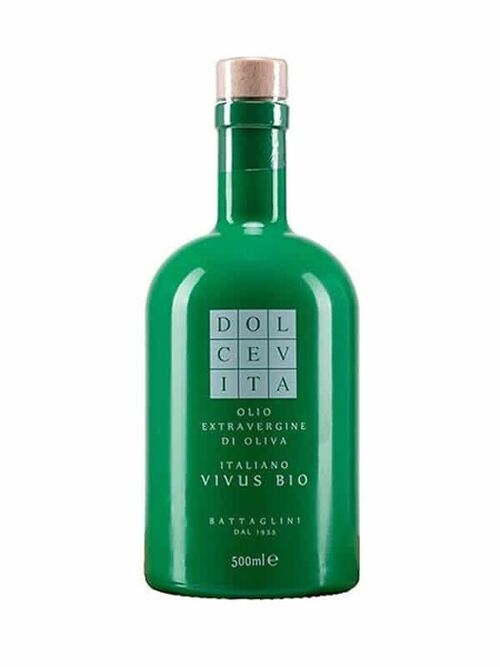 Dolce Vita Vivus Bio Olio Extravergine d'Oliva Italiano Biologico Estratto a Freddo