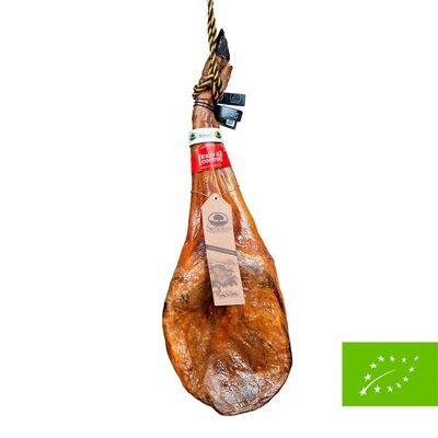 100% organic Iberian shoulder ham, black label, Señorío de Montanera