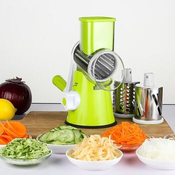 Robot culinaire hachoir à légumes rouleau de cuisine Gadgets outil coupe-légumes trancheuse ronde râpes pomme de terre carotte fromage déchiqueteuse 1