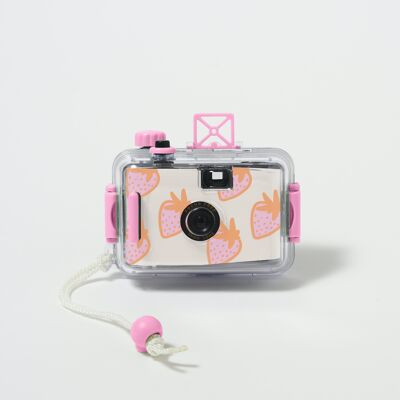 Beach Accessories Underwater Camera Strawberry Pink