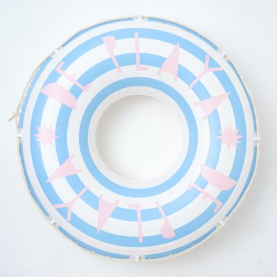 Piscina Flotadores Ring Stripe De Playa Stripe Blue