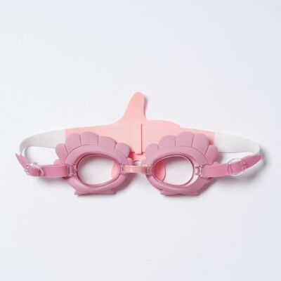Occhialini da nuoto per bambini rosa sirena