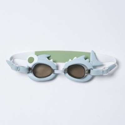 Lunettes de natation pour enfants Swimtime Shark Green