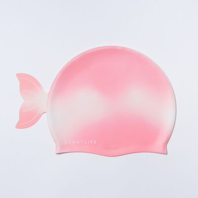 Kinder Swimtime Badekappe Pink Ombre