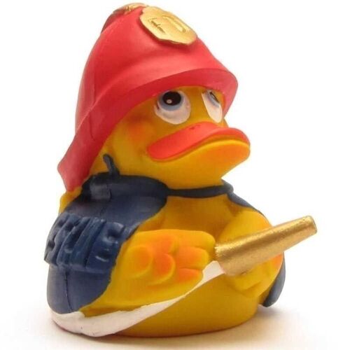 Badeente Lanco Feuerwehrmann Duck - Gummiente