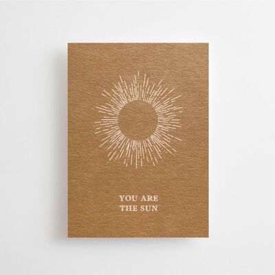 YOU ARE THE SUN - Minikarte -