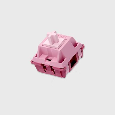 Blush Switch - Interrupteurs linéaires à 5 broches - peu lubrifiés | 10 pièces par paquet