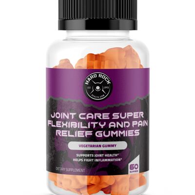 Joint Pain Relief Gummies- 100% Vegan For Super Flexibility