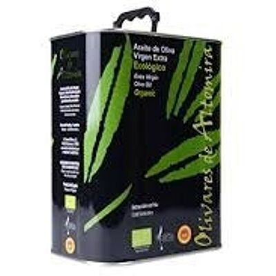 Olio extra vergine di oliva biologico precoce, Olivares de Altomira, monovarietale Verdeja raccolta precoce