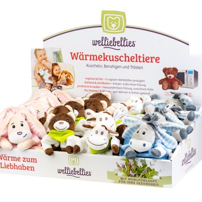 welliebellies® Display 20 Schmusetücher NEUE Sortierung