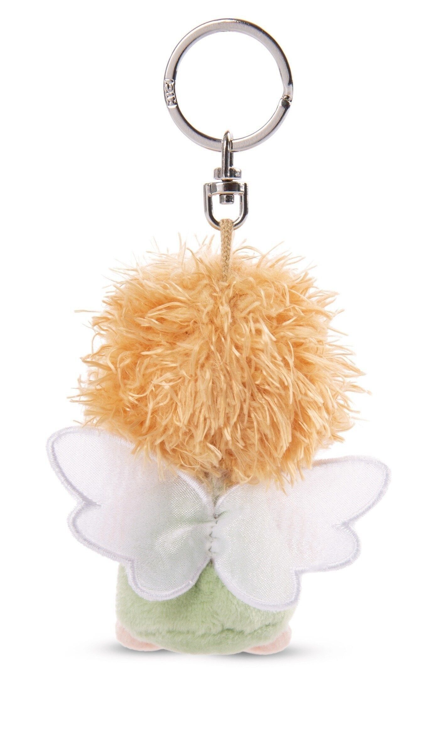 Angelo custode "Ti porto fortuna" portachiavi verde 7cm