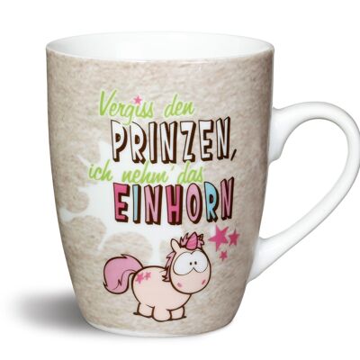 Tasse "Oubliez le PRINCE, je prendrai la LICORNE"