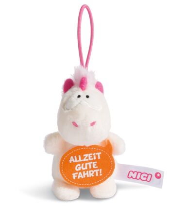 Licorne Theodor ALWAYS GOOD TRIP 8cm avec boucle 1