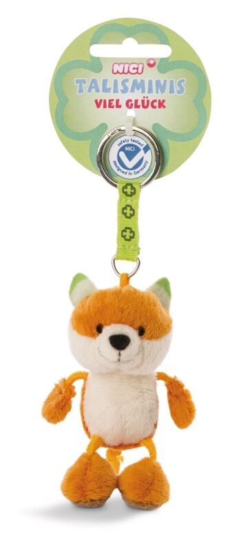 Porte-clés renard 7cm Talisminis 5