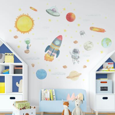 Space Wall Stickers